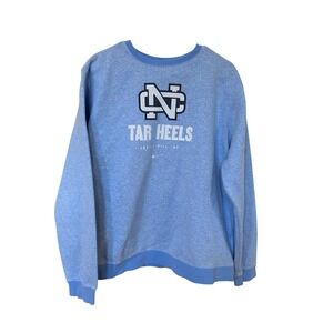 Nike Tar Heels Chapel Hill NC Mens XL Light Blue Crewneck Sweatshirt